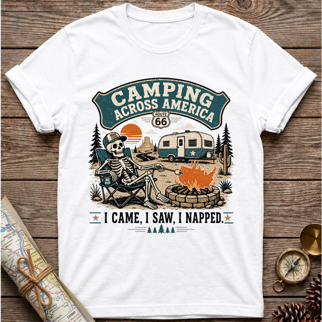 I Came I Saw I Napped T-Shirt