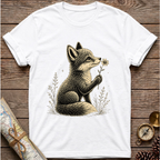 Fox with Flower