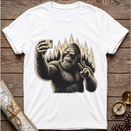 Bigfoot Taking Selfie T-Shirt