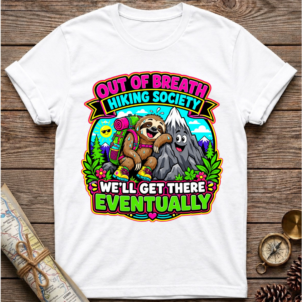 Out of Breath Hiking Club T-Shirt