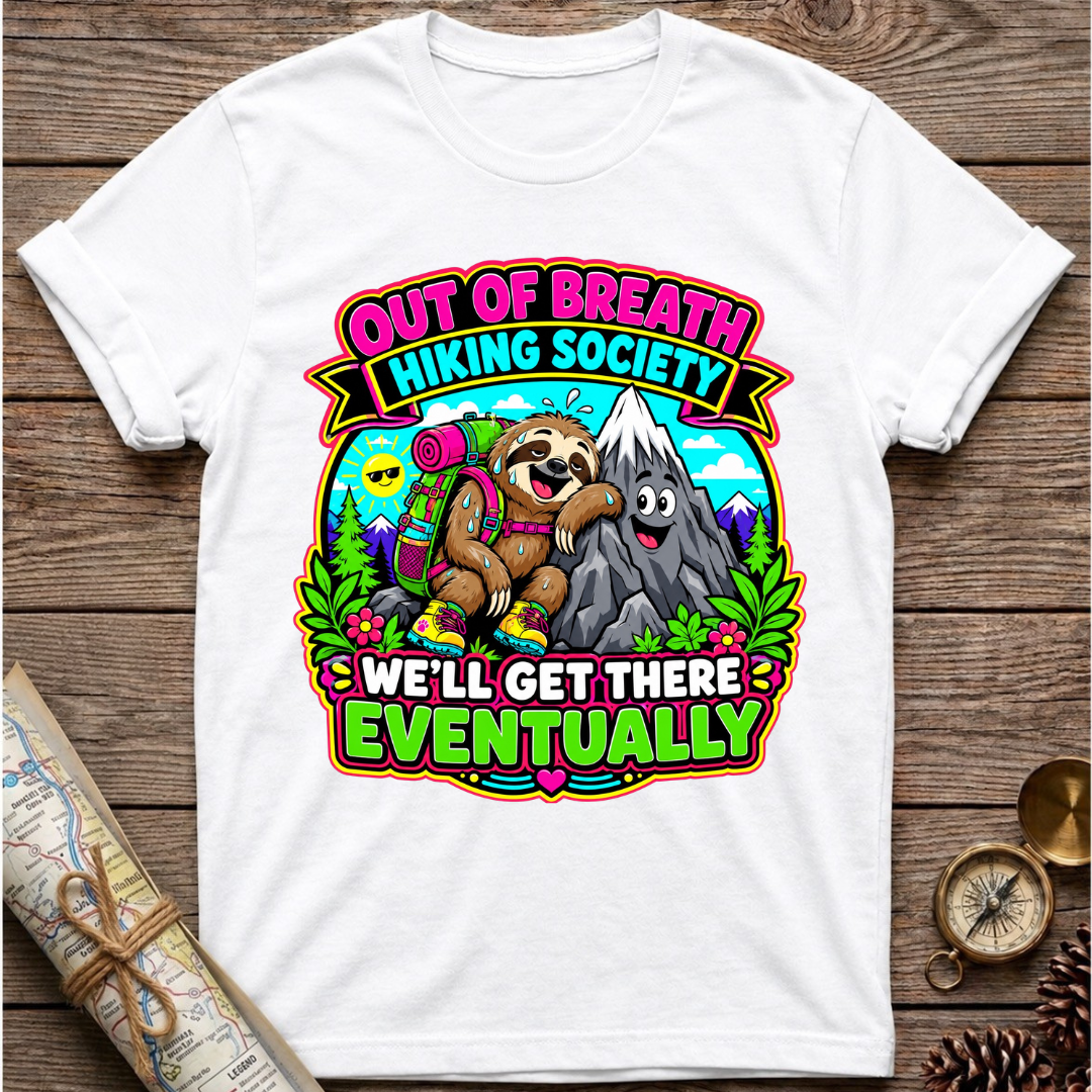Out of Breath Hiking Club T-Shirt