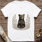 Bear Holding Honeycomb T-Shirt