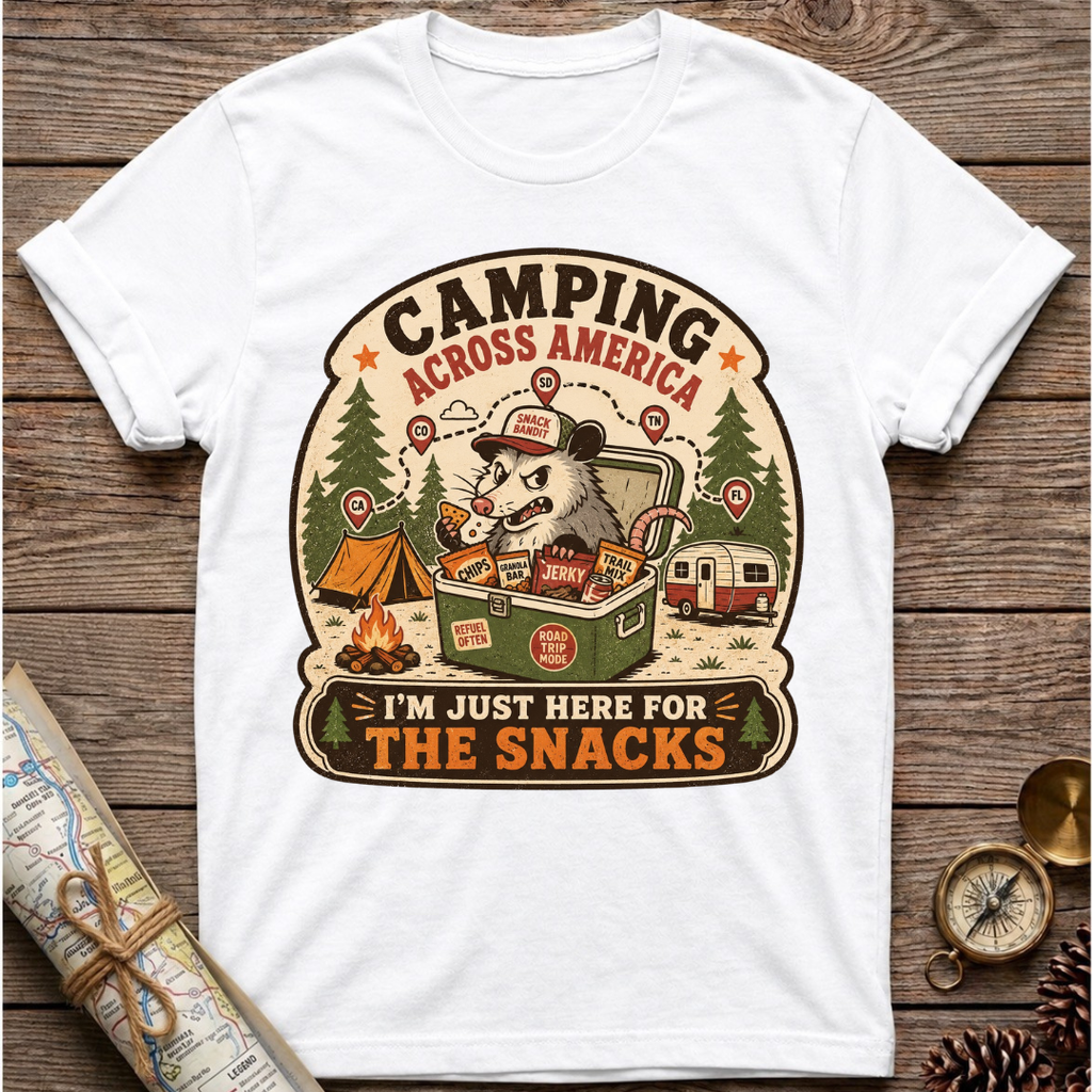 Here For The Snacks T-Shirt